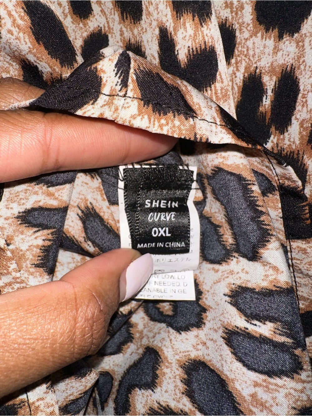 Leopard print blouse - Picture 3 of 3